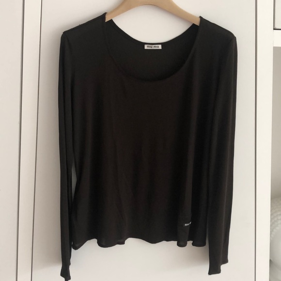 NWOT Miu Miu top